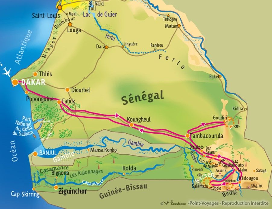 Plan circuit solidaire Sénégal 2022